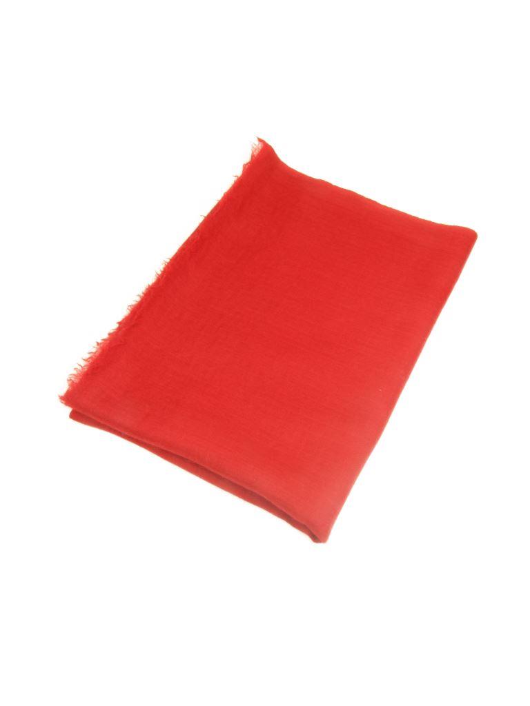 Cashmere Schal Hellrot
